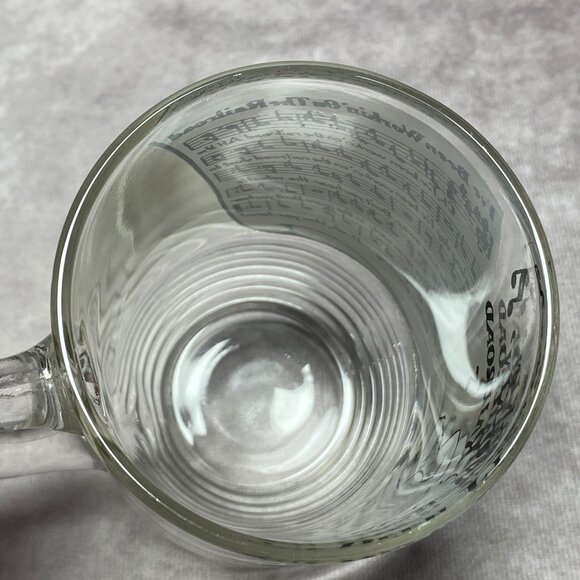 Hazel Atlas Big Top PB Glass "I've Been Workin On The Railroad" Song Lyrics Mug - Picture 7 of 8